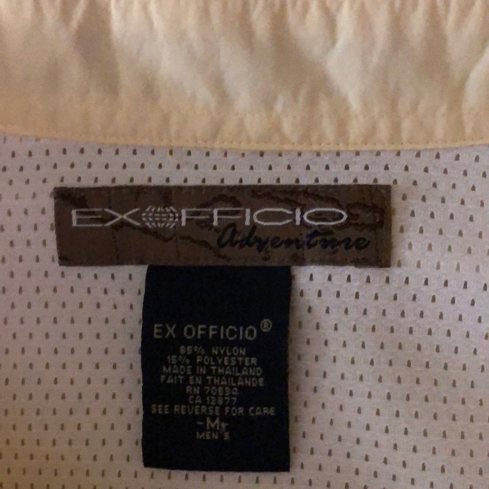 Ex Officio fly fishing long sleeve shirt.